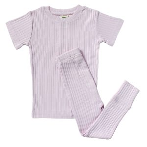 "My Jammies" Organic Rib Knit Kids' Pajamas
