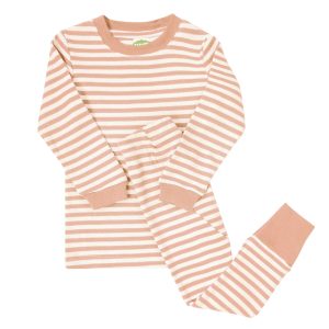 "My Jammies" Organic Striped Kids' Pajamas