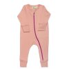 Organic Essentials '2-Way' Zip Romper - Long Sleeve