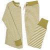 Organic Women's Striped Pajama Set